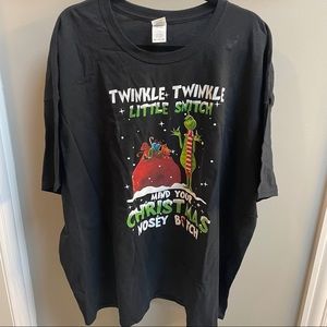 NWOT Gildan Men’s 4XL Christmas Grinch t-shirt